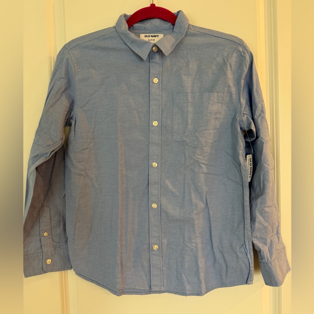 NWT Old Navy Boy’s Light Blue Button Down.